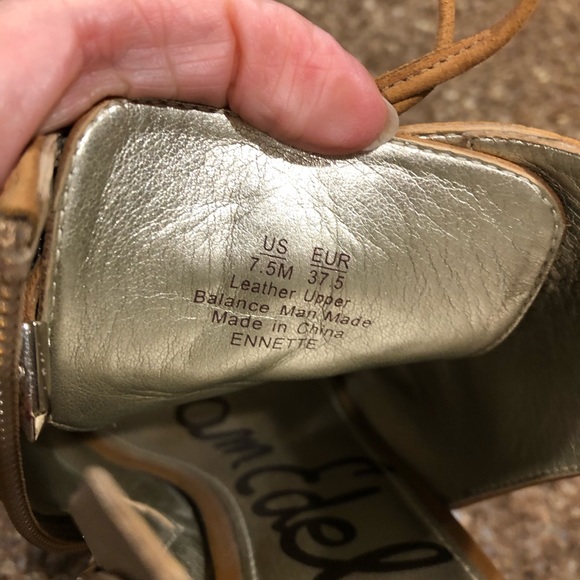 Sam Edelman Sandals size 7.5 - Picture 10 of 11